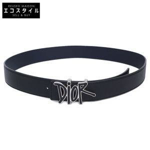 Dior x Shawn Stussy 20秋冬 Logo 扣環雙面皮革包 [二手]
