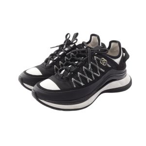 [Used] Chanel CHANEL Sneakers Coco Mark Leather Sneakers Women's Used A