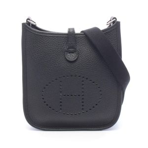 【中古】 エルメス HERMES ショルダーバッグ エヴリンTPM ブラック その他 エヴリンアマゾンTPM ブラック レディース 未使用