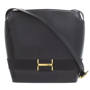กระเป๋าสะพายไหล่ Salvatore Ferragamo รุ่น AQ214780 หนังสีดำ 0346 [มือสอง]