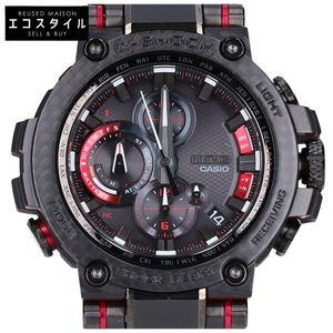 G-Shock MT-G MTG-B1000 碳纖維系列MTG B1000XBD-1AJF 碳纖維錶圈 多頻段 6 太陽能電波表 [二手]（近全新）