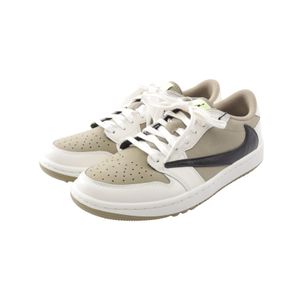 [Used] Nike x Travis Scott Air Jordan 1 Low G NRG FZ3124-200 Leather x Travis Scott Sneakers Men's Unused
