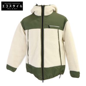 Moncler GOUSTAN Nylon/Boa x Nylon Reversible Hooded Down Jacket, Size O (Used) - Excellent Condition