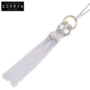 Ox Jewelry，全新拋光，POP UP限量版925高階銀經典流蘇項鍊[二手]