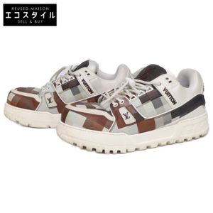 Louis Vuitton [2024 model] LV Trainer Maxi Damouflage Damier Low-Cut Sneakers Size 9 1/2 [Used]