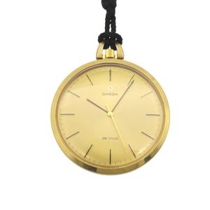 Omega De Ville 131.1746 Manual Winding Cal.1035 Pocket Watch Gold Color 0515 [Used] OMEGA