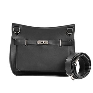 [Used] Hermes HERMES Shoulder Bag Jypsiere 28 Veau Swift Black