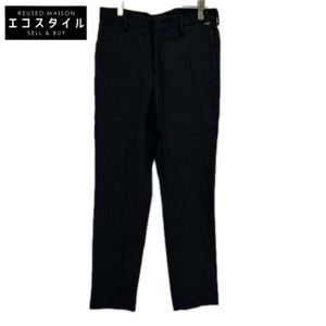 Fendi 2021 model FB0377AHBV Black Wool FF Slacks Pants Size 46 [Used]