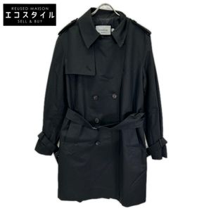 COACH CT264 블랙 코어 트렌치코트 M【중고】