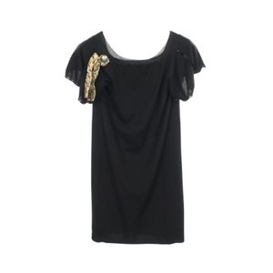 [Used] Louis Vuitton LOUIS VUITTON Dress with Scarf Brooch, Other Knit Knit Dress, Women's, Used B