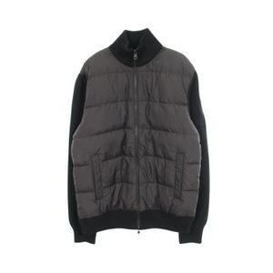 [Used] Moncler MONCLER Down Jacket, L20919B00027999XL, Wool Knit Down Jacket, Men's, Brand New