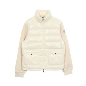 [Used] MONCLER Down Jacket, Zip-up Cardigan, L20938G00017034L, Cotton Down Jacket, Women's, Brand New