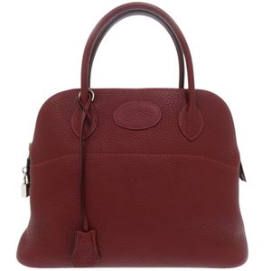 Excellent condition Hermes

Bolide 31 handbag

Taurillon Clemence leather, Rouge H, □M stamp, 0656
【Used】HERMES Women's