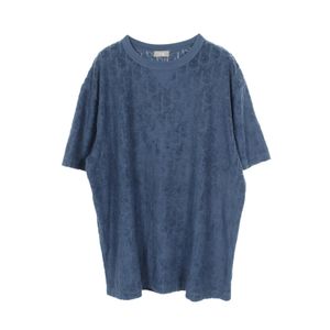 【二手】迪奧短袖T卹，斜紋絨面，113J692A0614，純棉T卹，男士，二手