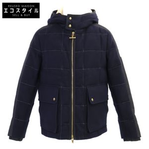 Moncler GAMME BLEU 568-578 Broadway sulte306 NY NY 10012 Fur-trimmed Hooded Down Jacket Size 1 [Used]