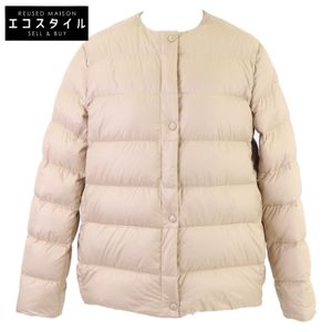 Moncler 24AW GERBE Recycle Microfiber Round Neck Zip-Up Down Jacket Size 1 [Used]