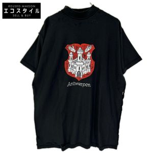Balenciaga 23 Year 787358 Unisex Antoine Welpen Inside Out Oversized T-Shirt L [Used]