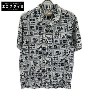 Patagonia STY52550 Blue x White All-over Print Pataloha Short-Sleeve Aloha Shirt, Size S [Used]