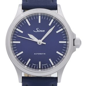 Like New Sinn Automatic 556.I.B Watch Stainless Steel/Leather Blue 0120 [Used] Sinn Men's Watch