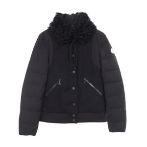 [Used] MONCLER KYRIAKE Blouson with Karakul Lamb Fur, Wool and Nylon, Women's, Used B
