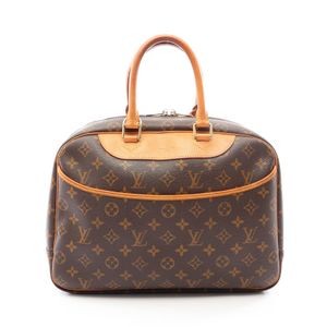 [Used] Louis Vuitton LOUIS VUITTON Handbag Deauville Bowling Vanity Monogram M47270 PVC Coated Canvas Leather Deauville Women's