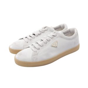 [Used] Prada PRADA Sneakers Triangle Logo Used Finish 2EE413 Leather Sneakers Men's Used A
