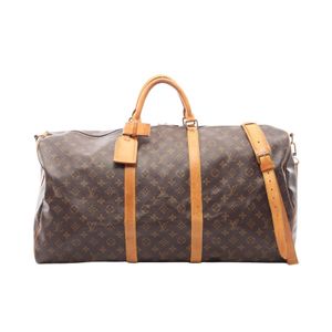 [Used] Louis LOUIS VUITTON Keepall Bandoulière 60 Boston Bag, Monogram, 2-Way, M41412, PVC Coated Canvas, Leather