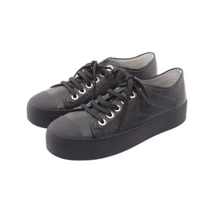 [Used] Chanel CHANEL Sneakers Coco Mark Matelassé G46368 Leather Sneakers Women's Used A
