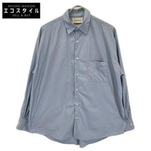 Markaware A23A-11SH02C 藍色長袖襯衫，1 碼 [二手]