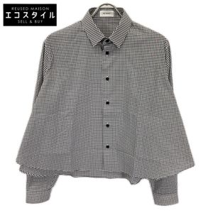 Reracs 26SS-REBL-484L-2 黑白A字襯衫 36碼 [二手]