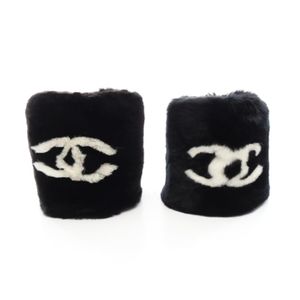 [중고] Chanel 샤넬 코코마크 리스트밴드 2종 세트 블랙 기타 패션잡화 여성용 Used A