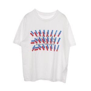 【中古】 メゾン マルジェラ Maison Margiela 半袖Tシャツ TAPE LOGO コットン Tシャツ メンズ Used A