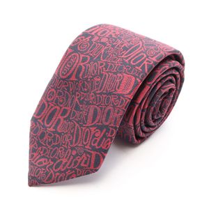 【二手】Dior 領帶 DIOR × Shawn Stussy Logo 圖案 8HS1010642 真絲 × Shawn Stussy 領帶 男士 二手 A