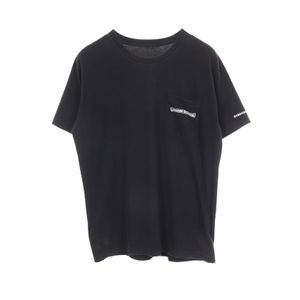 【中古】 クロムハーツ CHROME HEARTS 半袖Tシャツ スクロールラベル コットン スクロールラベルTシャツ メンズ Used B