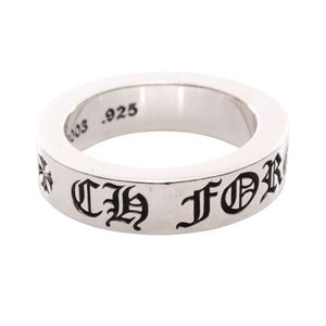 【二手】Chrome Hearts 間隔戒指，925純銀，男士，二手