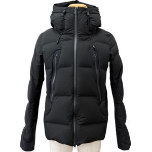 Excellent condition □ DESCENTE ALLTERRAIN DAMQGK30U Mountaineer Mizusawa Down Down Jacket Black L Made in Japan Authentic Men's