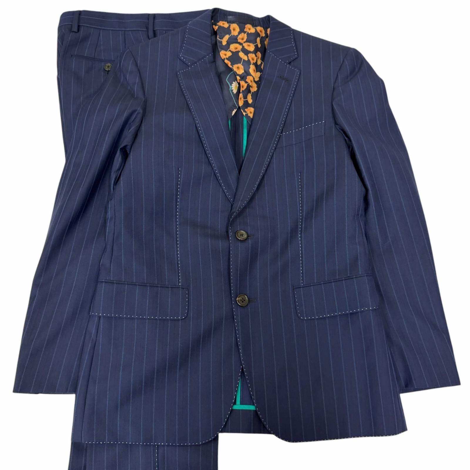 Excellent condition □ Paul Smith wool silk Loro Piana fabric