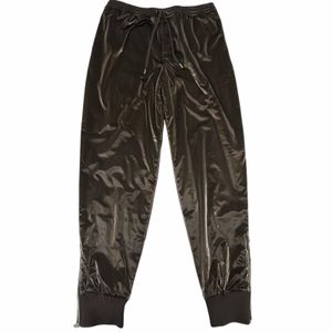 Excellent condition □ HERMES Hermes Sellier Button Clou de Selle Track Pants Jogger Pants Braun(Glossy) IT 44 Made in Italy Recommended for Men