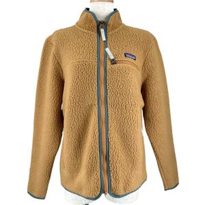 Unused ▲ Patagonia 22795 Retro Pile Fleece Jacket Full-Zip Fleece Jacket Braun S Authentic Women's