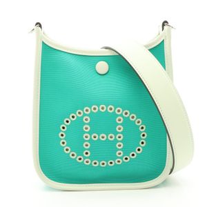 【中古】 エルメス HERMES ショルダーバッグ ネオ エヴリンTPM ミント ヴェールフィズ ブルーアス ミント/ヴェールフィズ/ブルーアス その他 ネオ エヴリン16 ミント/ヴェールフィズ/ブルーアズテック