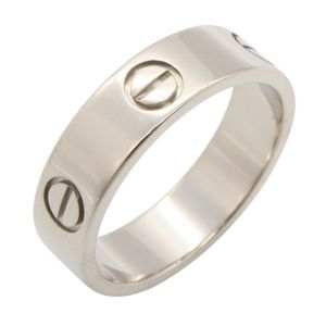 [Pre-owned] Cartier Love Ring B4084700 K18WG (White Gold) Unisex Used A
