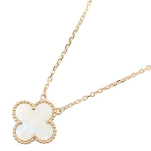 【二手】梵克雅寶 (Van Cleef & Arpels) 復古 Alhambra 珍珠母貝項鍊 VCARA45900，頸圍 37/41.5 厘米，18K（黃金）