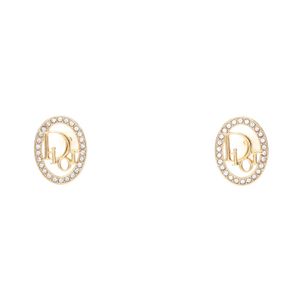 【二手】Dior Oblique 耳環 E5064WOMCY319 GP（鍍金）女士耳環（全新）