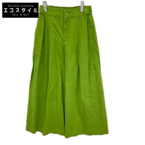Issey Miyake IM12FF579 Cotton Linen Elastic Waist Pants, Size 2 [Used]