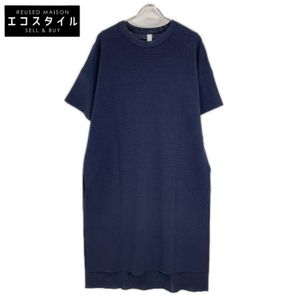 CFCL Navy One-Piece PAPER GARTER DRESS Washi Knit CF007KH165 3 [Used]