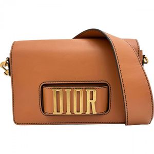 Dior/Dior Revolution 單肩包，ブラウン皮革/金色五金，女士款 [二手]