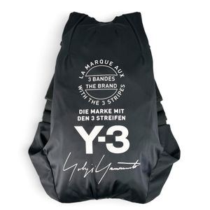 Excellent condition ▲ Y-5 (Yohji Yamamoto) 20SS GJ8285 adidas Yohji Yamamoto Backpack, Rucksack, Daypack, Black, Made in Vietnam, Authentic, Men's