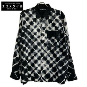 Issey Miyake Men 99ss ME91FJ115 Black Dyed Pocket Shirt Size 3 [Used]