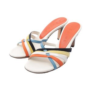 [Used] Celine CELINE Mules Leather Mules Women's Used B