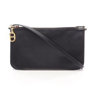 【中古】 エルメス HERMES ショルダーバッグ ジップアンゴー トゥーゴー シェーヌダンクル ブラック レザー ジップアンゴー トゥーゴー シェーヌ・ダンクル ブラック